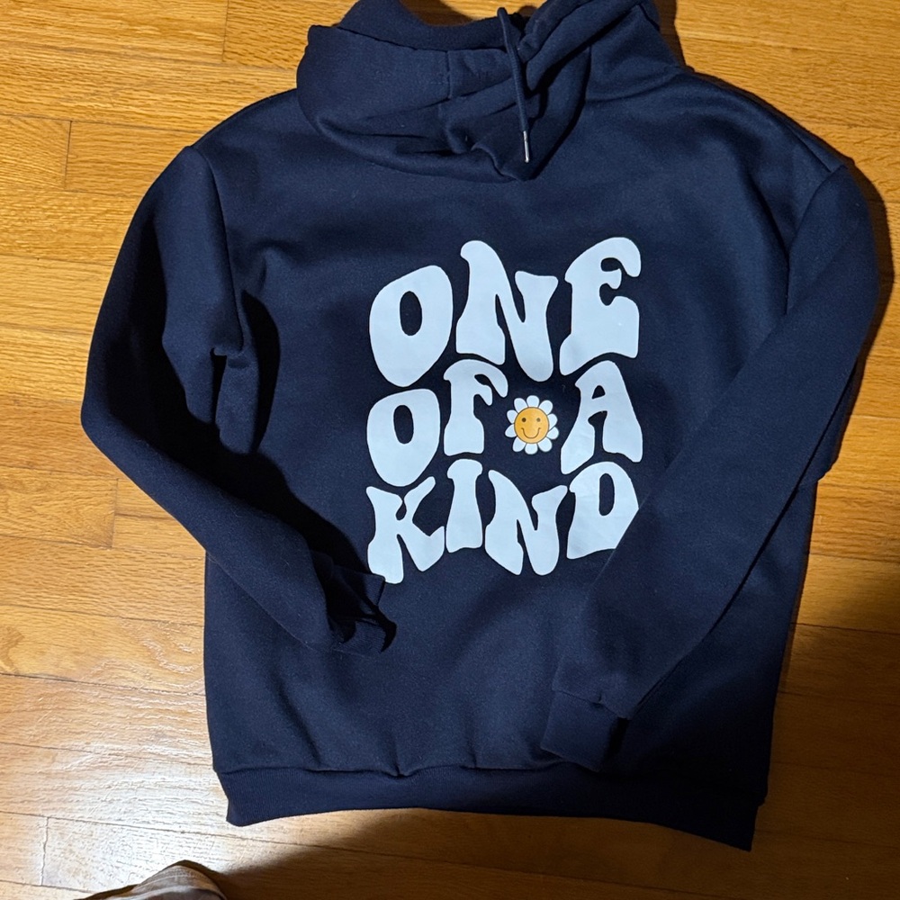 Navy Blue women’s Hoodie - One of a Kind